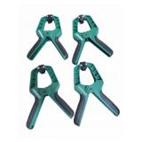 4 Powertec 6-Inch Plastic Clamps