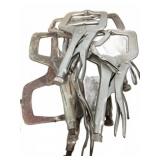 Metal Locking C-Clamps, Boxed Lot