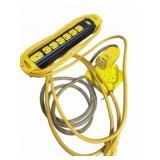 Yellow Power Strip and Extension Cord Set