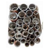 1ï¿½ Drive Socket Set, Craftsman and Armstrong