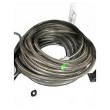 Coiled Heavy-Duty Garden Hose, Size Unknown