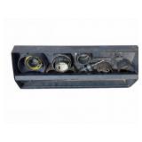 Metal Hole Saw Assortment with Case