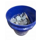 Bucket of Electrical Junction Boxes and Parts