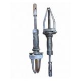 Two-Jaw Gear Pullers Steel Tools, Pair