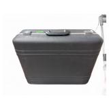 Black Hard Shell Briefcase with Handle