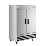Avantco A-49F-HC 54" Solid Door Reach-In Freezer.