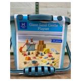 Plastic Sand Castle Playset, 25 Pieces
