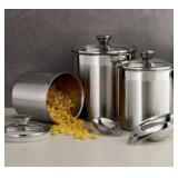 Tramontina 6-Piece Stainless Steel Canister Set