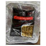 Heavy-Grade Aluminum Steam Table Pans, Half Size