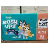 Pampers Easy Ups Training Pants, 3T/4T, 126 Ct