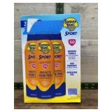 Banana Boat Sport Sunscreen SPF 50, Pack of 3