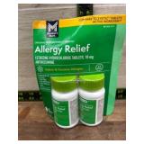 Allergy Relief Tablets, 10 mg, 2 Bottles