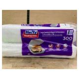 Hefty Supreme Hinged Lid Containers, 300-Count