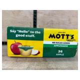 Motts No Sugar Added Applesauce, 36 Pack