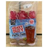 Pack of Heavy-Duty Plastic Party Cups