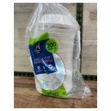 Pack of 200 Disposable Paper Bowls