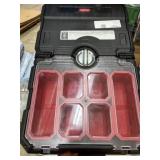 Keter Rolling Tool Storage Bin with Compartments
