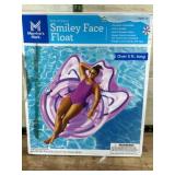 Inflatable Smiley Face Pool Float