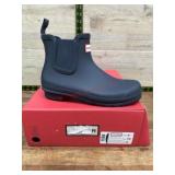 Black Slip-On Waterproof Boots, Women
