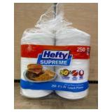 Hefty Supreme 8.75-Inch Disposable Plates, 250-Cou