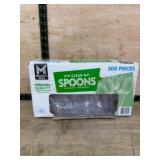 300 Clear Plastic Spoons
