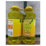 Two Bottles of Pine-Sol Lemon Fresh Cleaner
