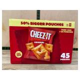 Cheez-It Original Snack Pouches, 45 Count