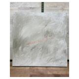 Abstract Canvas Painting in Neutral Tones