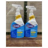 Clorox Anywhere Daily Disinfectant Spray, Set of 2