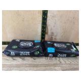Two Packs of XL Dude Wipes