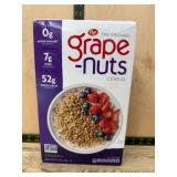 Post Grape-Nuts Cereal Box