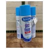 4-Pack Sprayway Glass Cleaner Aerosol Cans