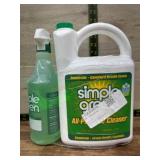 Two Bottles of Simple Green All-Purpose Cleaner