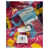 Oversized Beach Towel with Abstract Design