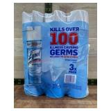 Lysol Disinfectant Spray 3-Pack, Crisp Linen Scent