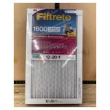 3M Filtrete 1600 MPR Air Filters, 12x20x1, 4 Pack