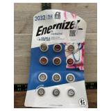 12-Pack Energizer 2032 Lithium Batteries