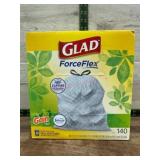 Glad ForceFlex Tall Kitchen Bags, 140 Count