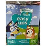 Pampers Easy Ups Training Underwear, 2T/3T, 144 Ct