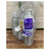 Clear Plastic Cups, Pack of 264