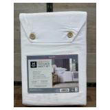 Queen Textured Cotton 6-Piece Sheet Set