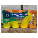 Pack of Disinfecting Wipes, Lemon Scent