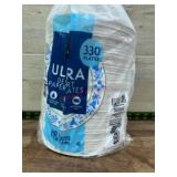 Pack of 330 Disposable Ultra Paper Plates