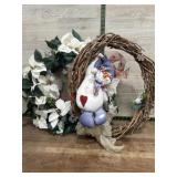 2- Grapevine wreaths