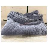 Grey queen blanket