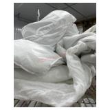 Sheek queen sheets and mattress pad