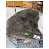 Brown pet blanket