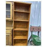 Wood bookcase