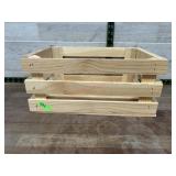 Wood crate