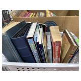 Tote of misc. books